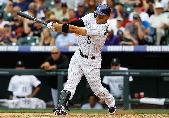 Carlos Gonzalez looks to have dodged a bullet after straining his back and injuring his finger last week.